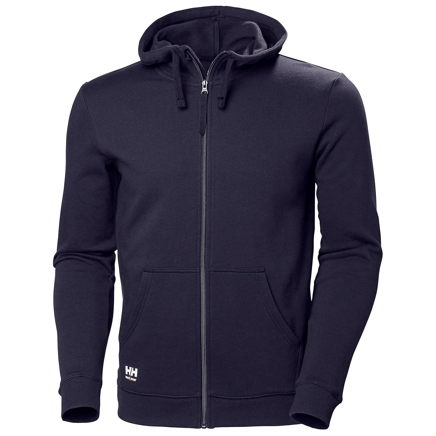Helly Hansen Classic Zip Hoodie – Durable Navy Canvas Workwear